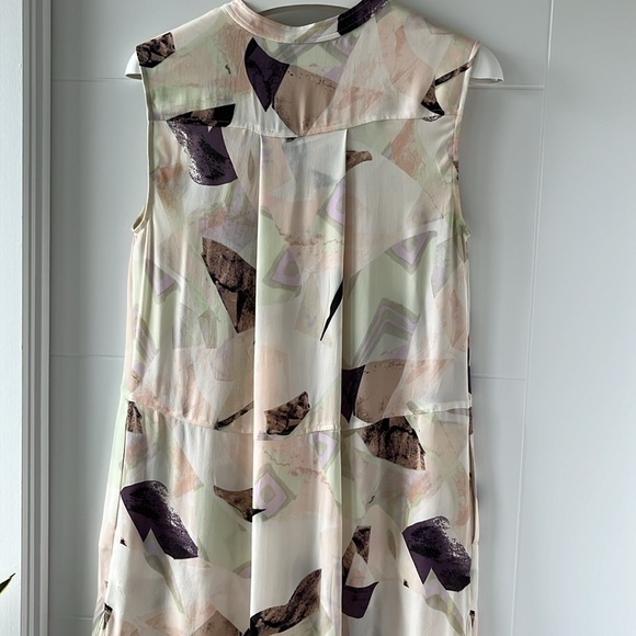 Aritzia pastel silk dress - Picture 3 of 7